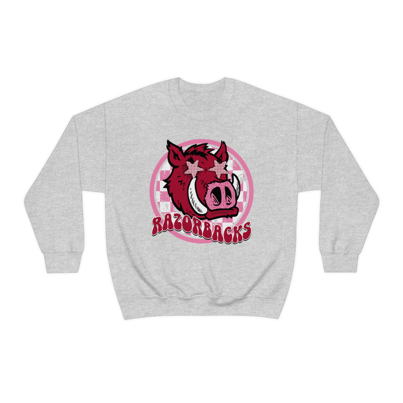 Hazel Blues® |  Boujee Razorbacks Graphic Sweatshirt