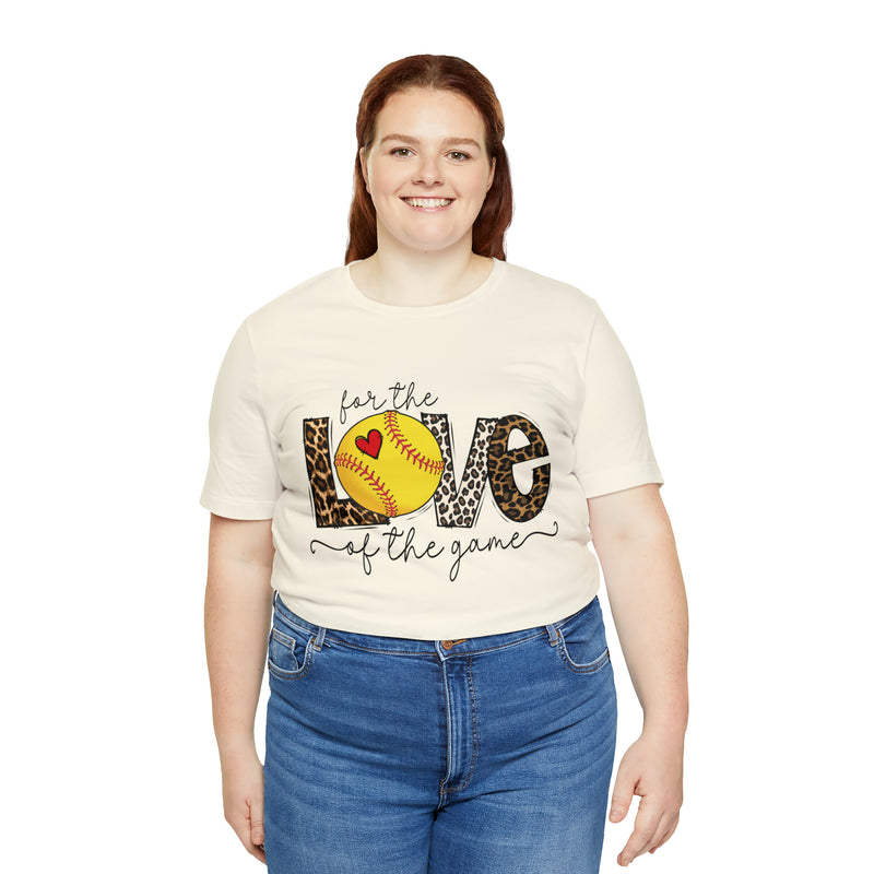 Hazel Blues® |  Love of the Game Softball Graphic Tee