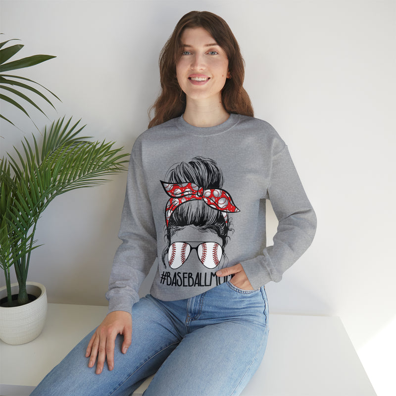 Hazel Blues® |  Baseball Mom Graphic Sweatshirt