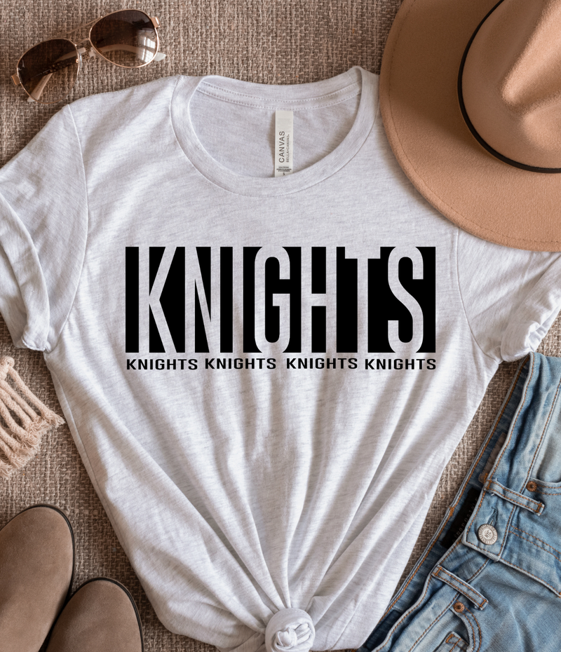 Hazel Blues® | Knights Stacked Football: TEE