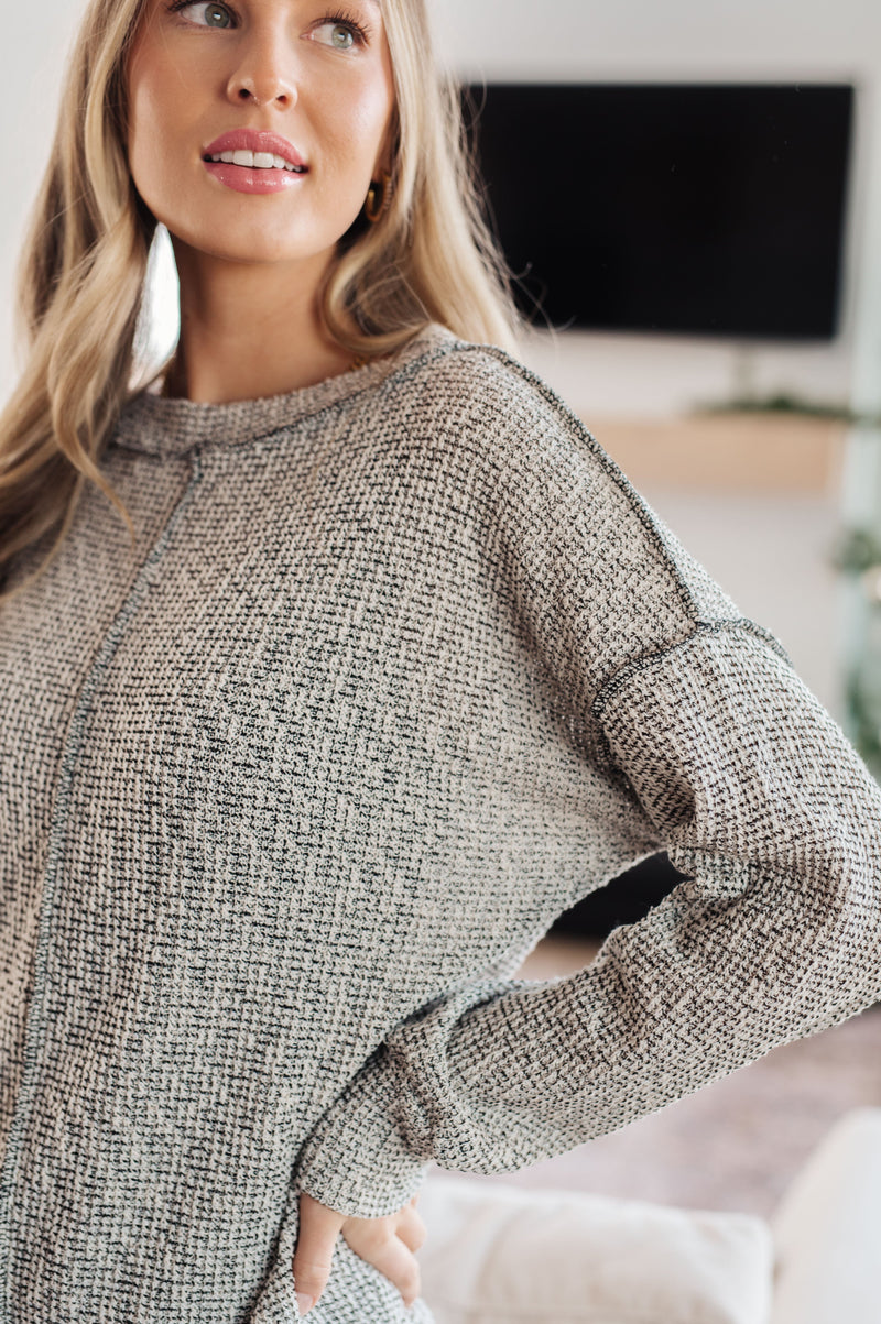 Hazel Blues® |  Both Sides of the Story Pullover