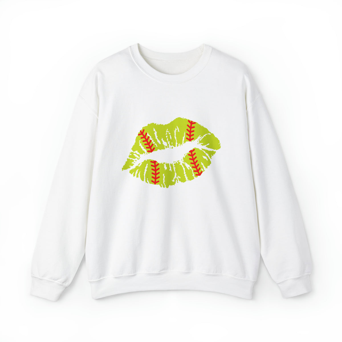 Hazel Blues® |  Softball Lips Graphic Sweatshirt