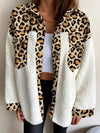Hazel Blues® |  Fuzzy Button Up Long Sleeve Jacket