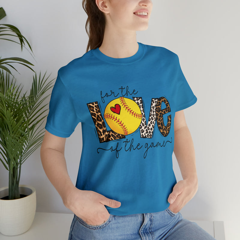 Hazel Blues® |  Love of the Game Softball Graphic Tee