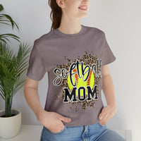 Hazel Blues® |  Softball Mom Leopard Graphic Tee