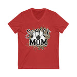 Hazel Blues® |  Soccer Mom Graphic V-Neck Tee