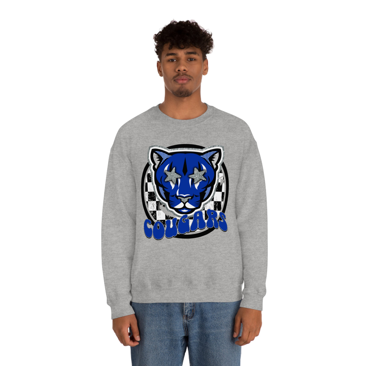 Hazel Blues® |  Boujee Cougars Graphic Sweatshirt