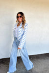 Hazel Blues® |  Flora Jane Quilted Jacket