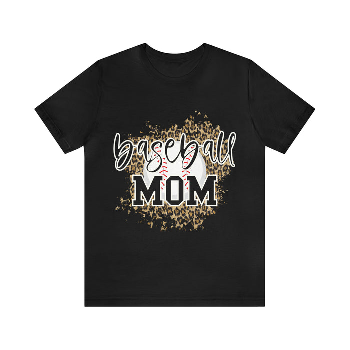 Hazel Blues® |  Baseball Mom Leopard Graphic Tee