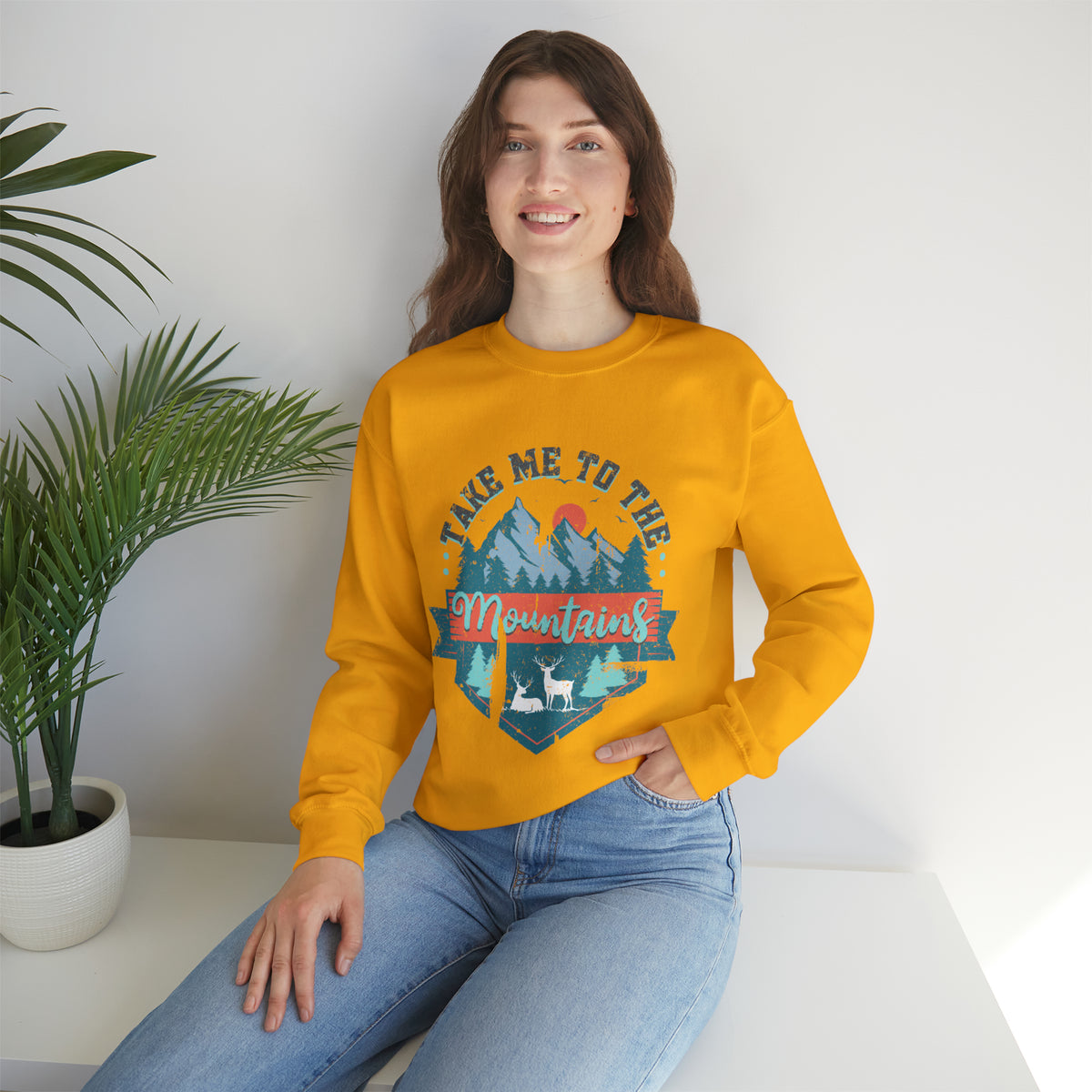 Hazel Blues® |  Take Me To The Mountains Graphic Sweatshirt