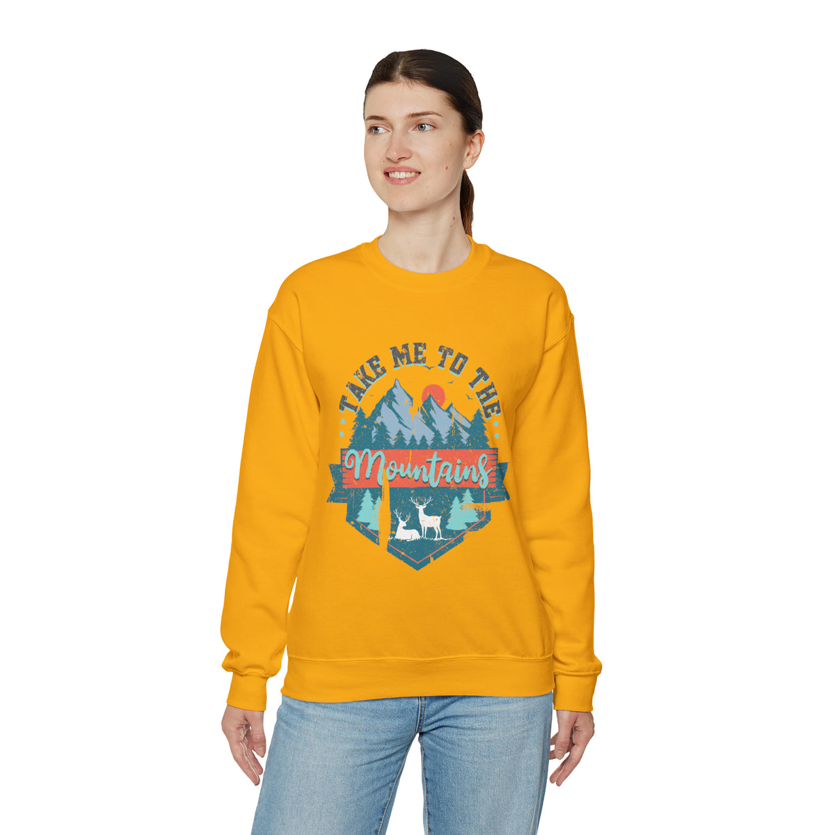 Hazel Blues® |  Take Me To The Mountains Graphic Sweatshirt