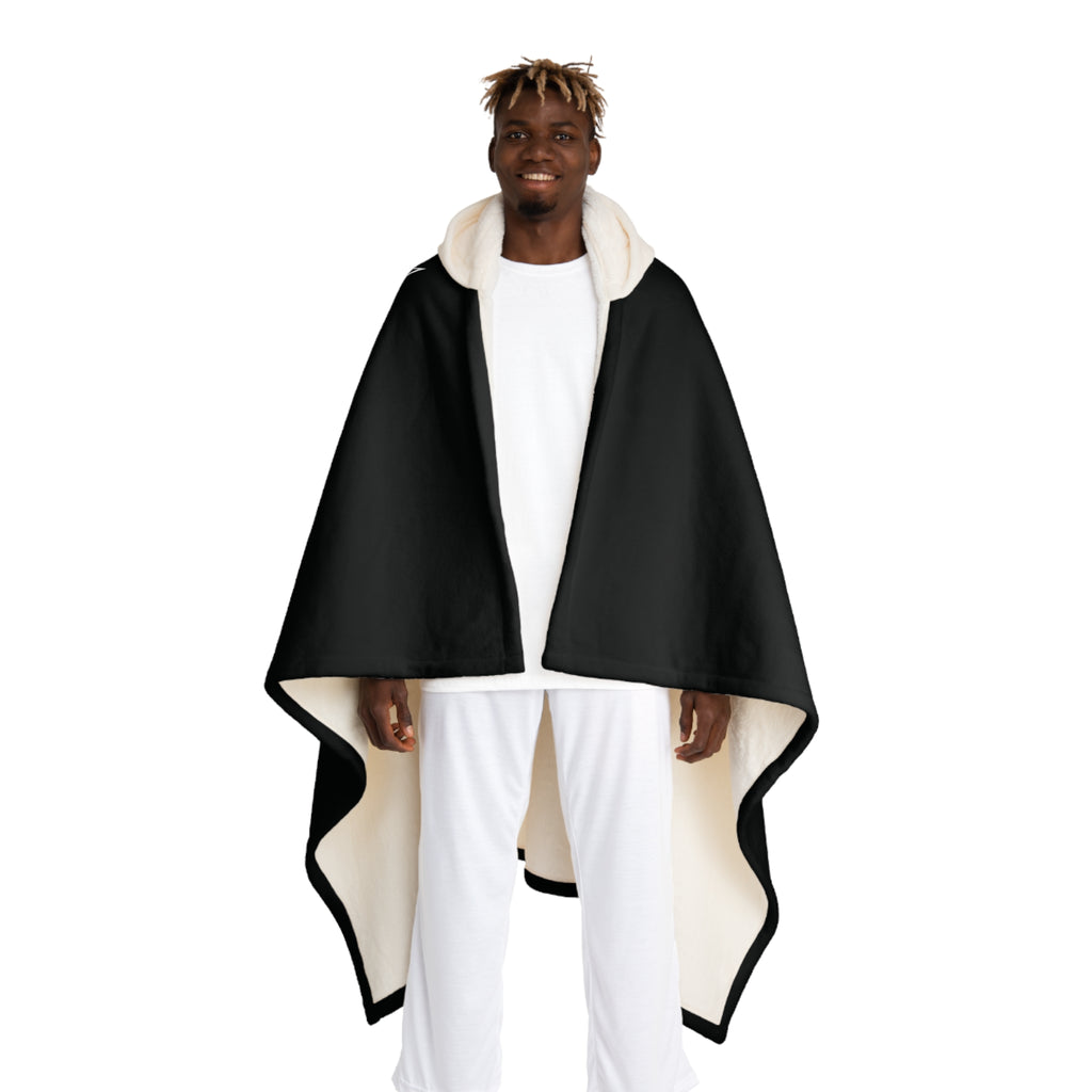 Hazel Blues® |  Cozy Hooded Sherpa Fleece Blanket: Knights Football