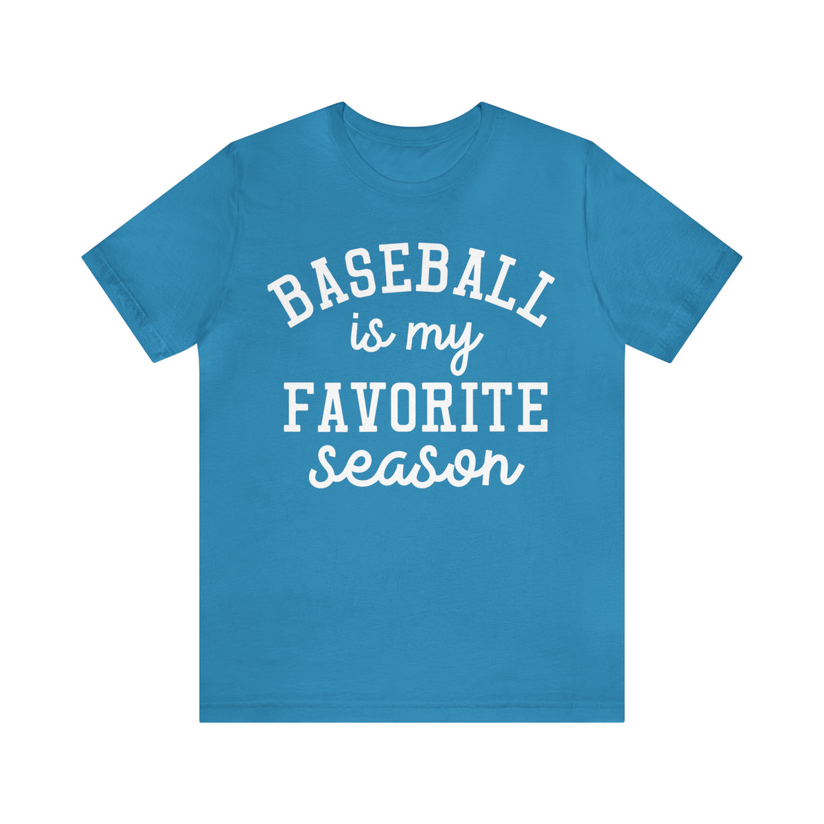 Hazel Blues® |  Baseball Favorite Season Graphic Tee