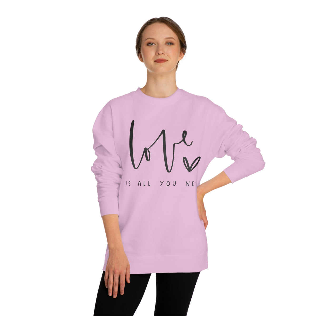 Hazel Blues® |  Tara Lynn's Love is All You Need Graphic Sweatshirt