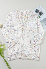 Hazel Blues® |  Open Front Long Sleeve Cardigan