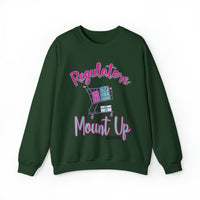 Hazel Blues® |  Regulators Mount Up #BlackFridayCrew Graphic Crewneck Sweatshirt