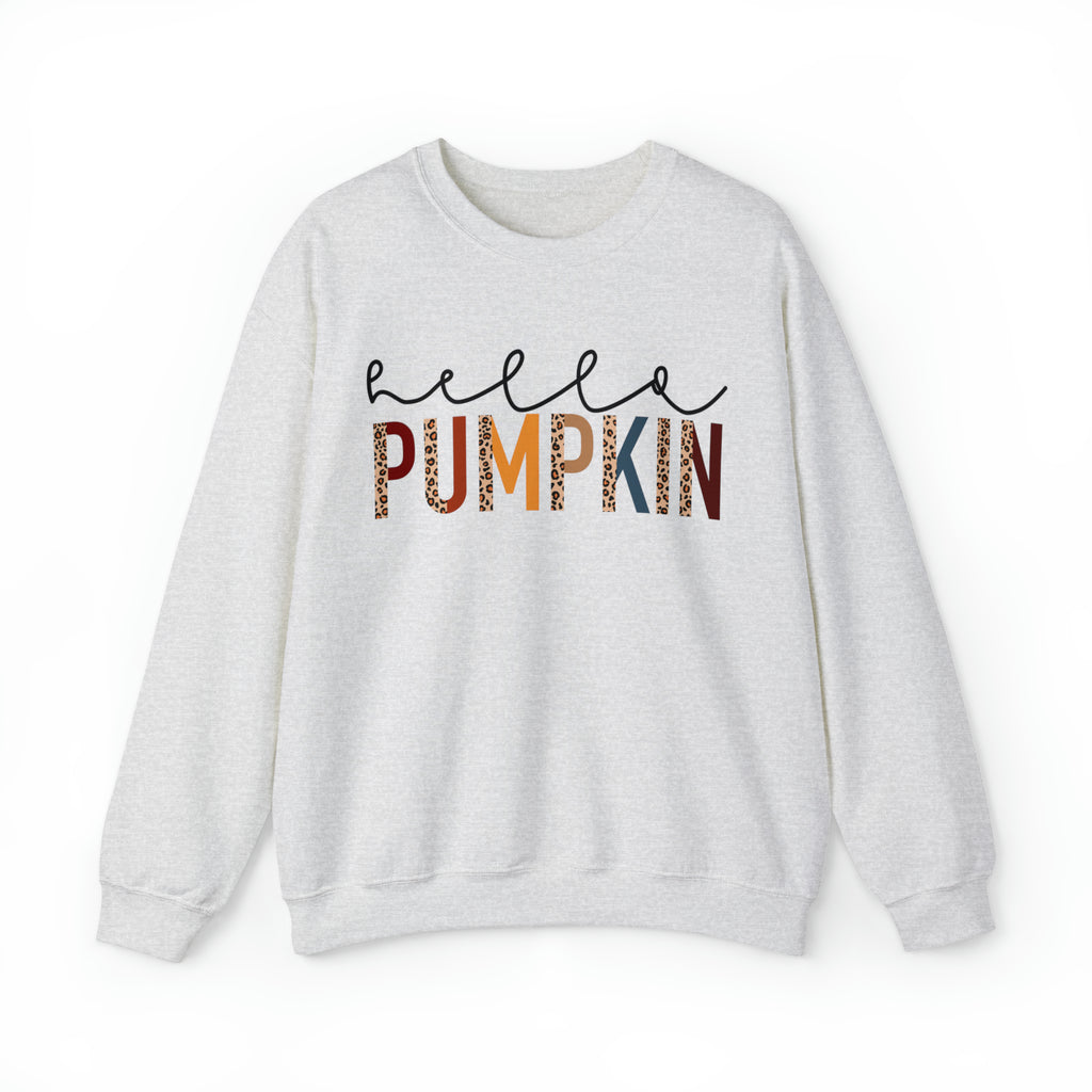 Hazel Blues® |  Hello Pumpkin Graphic Crewneck Sweatshirt
