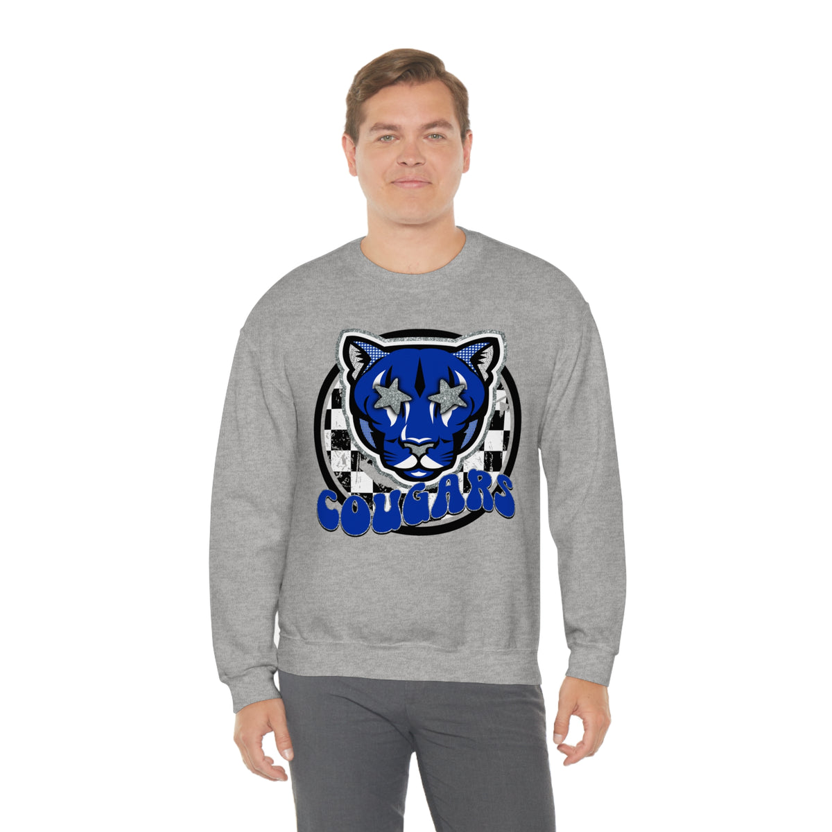 Hazel Blues® |  Boujee Cougars Graphic Sweatshirt