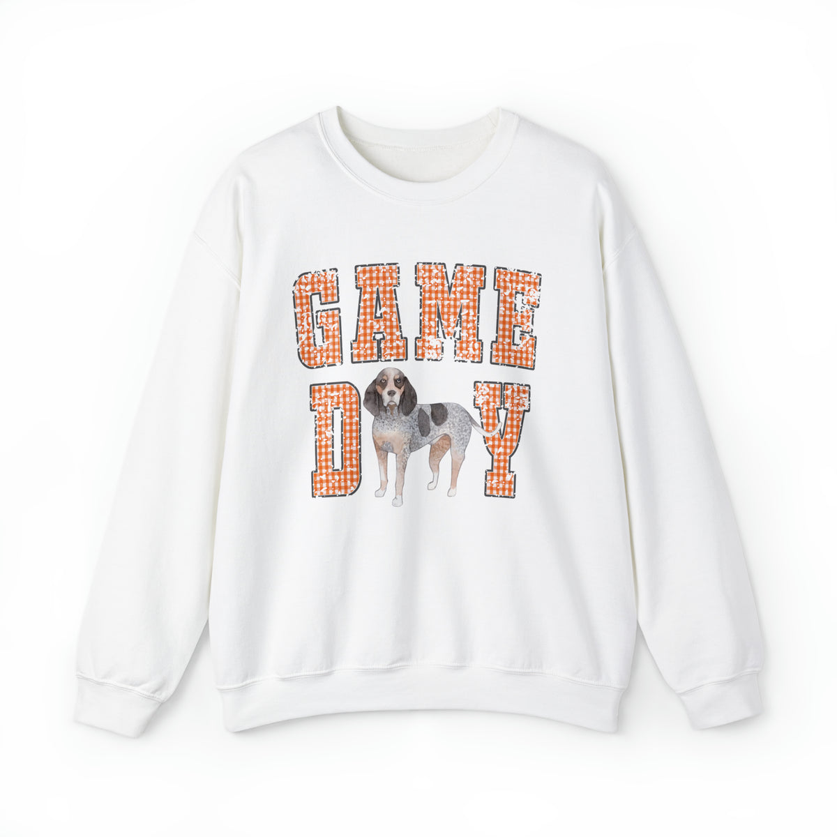 Hazel Blues® |  TN Vols Game Day Gingham Sweatshirt