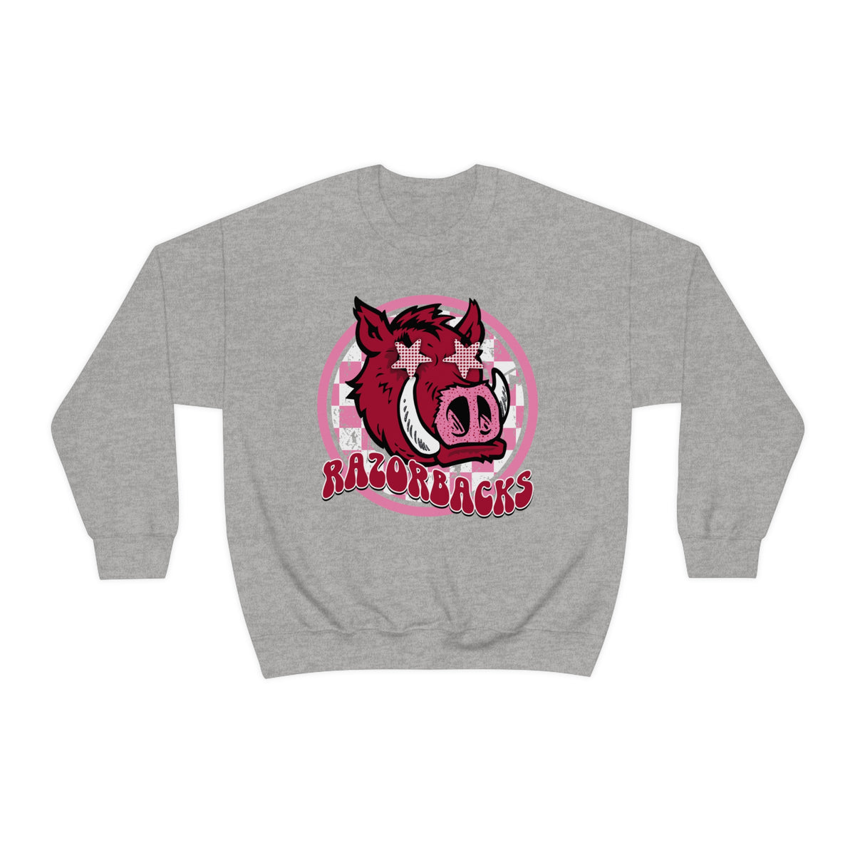 Hazel Blues® |  Boujee Razorbacks Graphic Sweatshirt