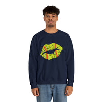 Hazel Blues® |  Softball Lips Graphic Sweatshirt