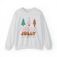 Hazel Blues® |  Holly Jolly Faux Glitter Chenille Crewneck Sweatshirt