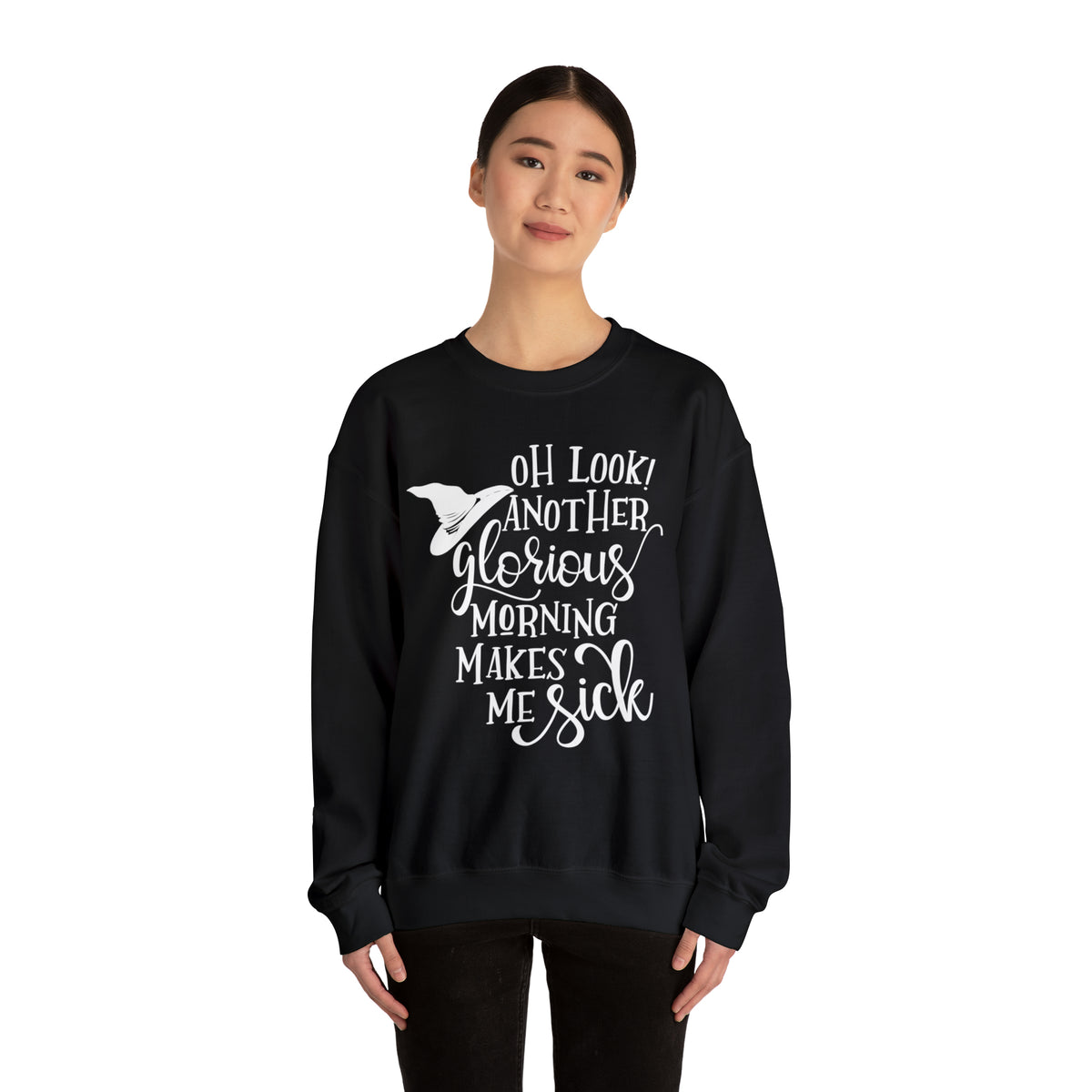 Hazel Blues® |  Glorious Morning Graphic Crewneck Sweatshirt