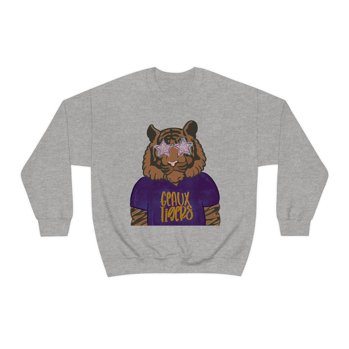 Hazel Blues® |  Tiger Mascot Graphic Sweatshirt