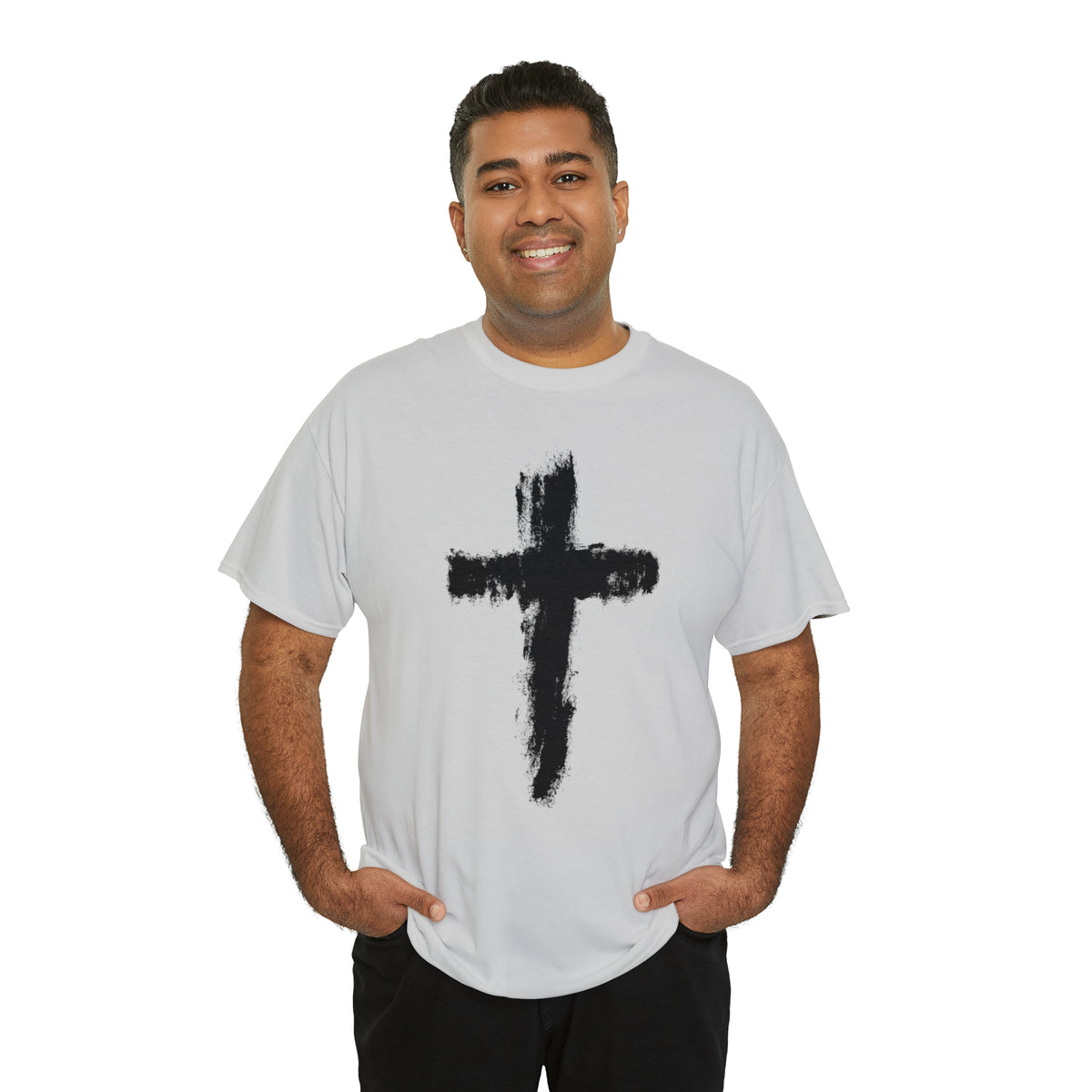 Hazel Blues® |  Splatter Cross Graphic Tee