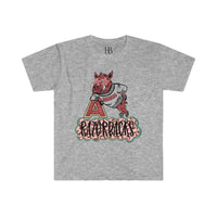 Hazel Blues® |  Big A Razorbacks Softstyle Graphic T-Shirt