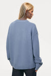 Hazel Blues® |  Basic Bae Round Neck Dropped Shoulder Sweater