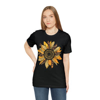 Hazel Blues® |  Sunflower Leopard Graphic Tee