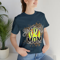 Hazel Blues® |  Softball Mom Leopard Graphic Tee