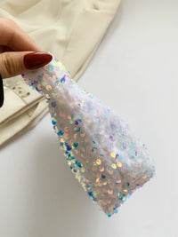 Hazel Blues® |  Sequin Clutch with Zipper