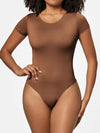 Hazel Blues® |  Round Neck Short Sleeve Bodysuit