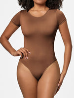 Hazel Blues® |  Round Neck Short Sleeve Bodysuit