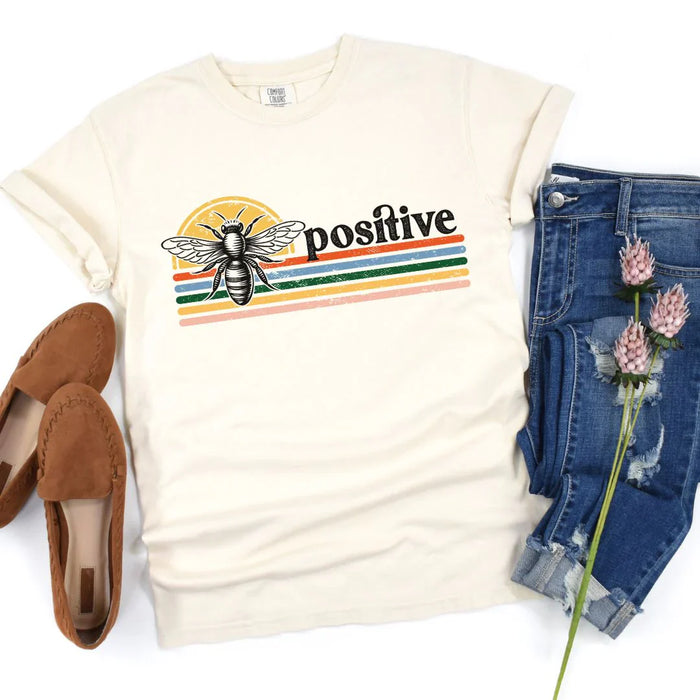 Hazel Blues® |  Bee Positive Graphic Tee