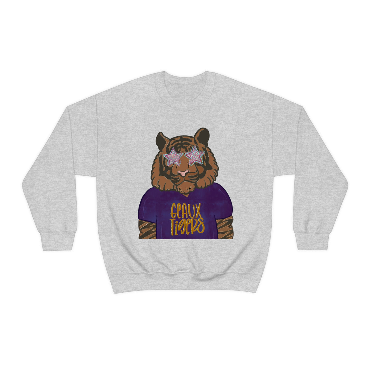 Hazel Blues® |  Tiger Mascot Graphic Sweatshirt