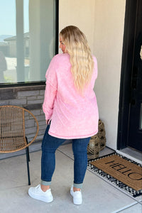 Hazel Blues® |  Best Selling Luna Mineral Wash Sweatshirt in Two Colors