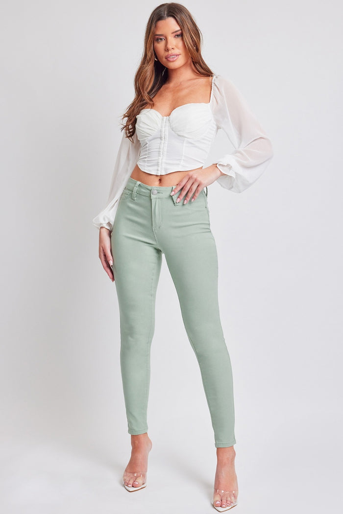 Hazel Blues® |  YMI Jeanswear Hyperstretch Mid-Rise Skinny Jeans