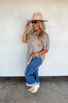 Hazel Blues® |  PREORDER: Joey Washed Cotton Boyfriend Tee Fall Colors