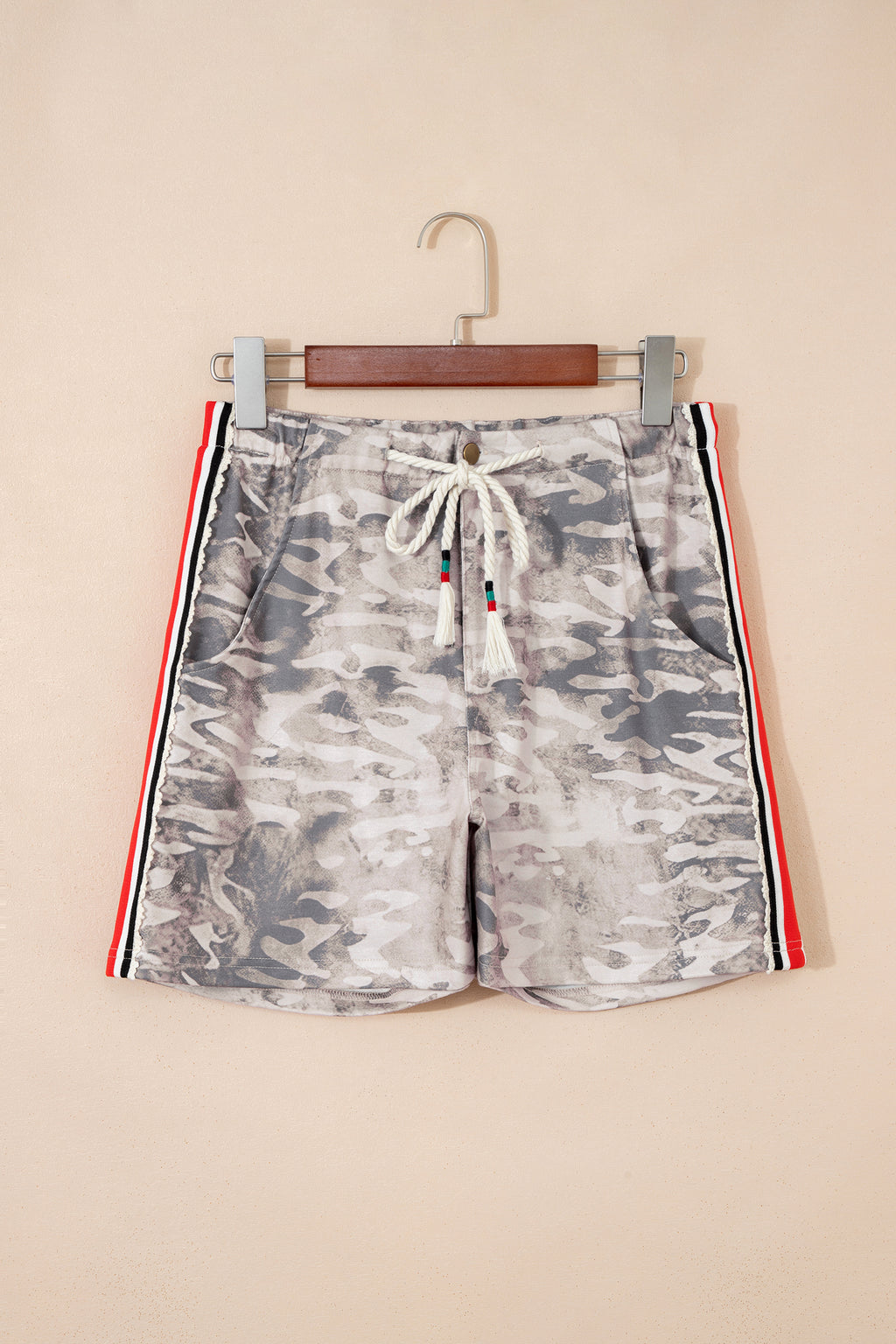 Backroad Babe Shorts | Camo Striped Shorts