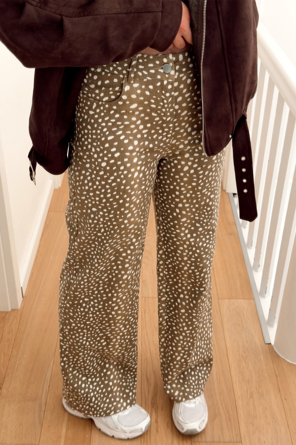 Cheetah Print Jeans