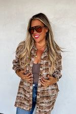 PREORDER: Juniper Bleached Plaid Top