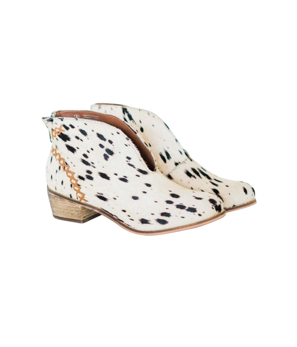 Hazel Blues® |  All Roads Bootie in Black and White