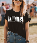Hazel Blues® | Knights Stacked Football: TEE