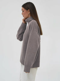 Hazel Blues® |  Turtleneck Long Sleeve Sweater