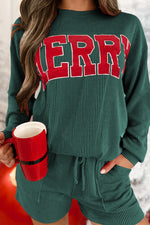 Hazel Blues® |  Corded MERRY Comfy Set