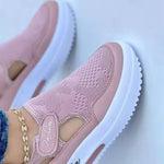 Hazel Blues® |  Round Toe Platform Sneakers