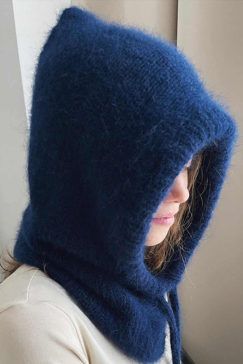 Hazel Blues® |  Drawstring Solid Color Thermal Knit Hat